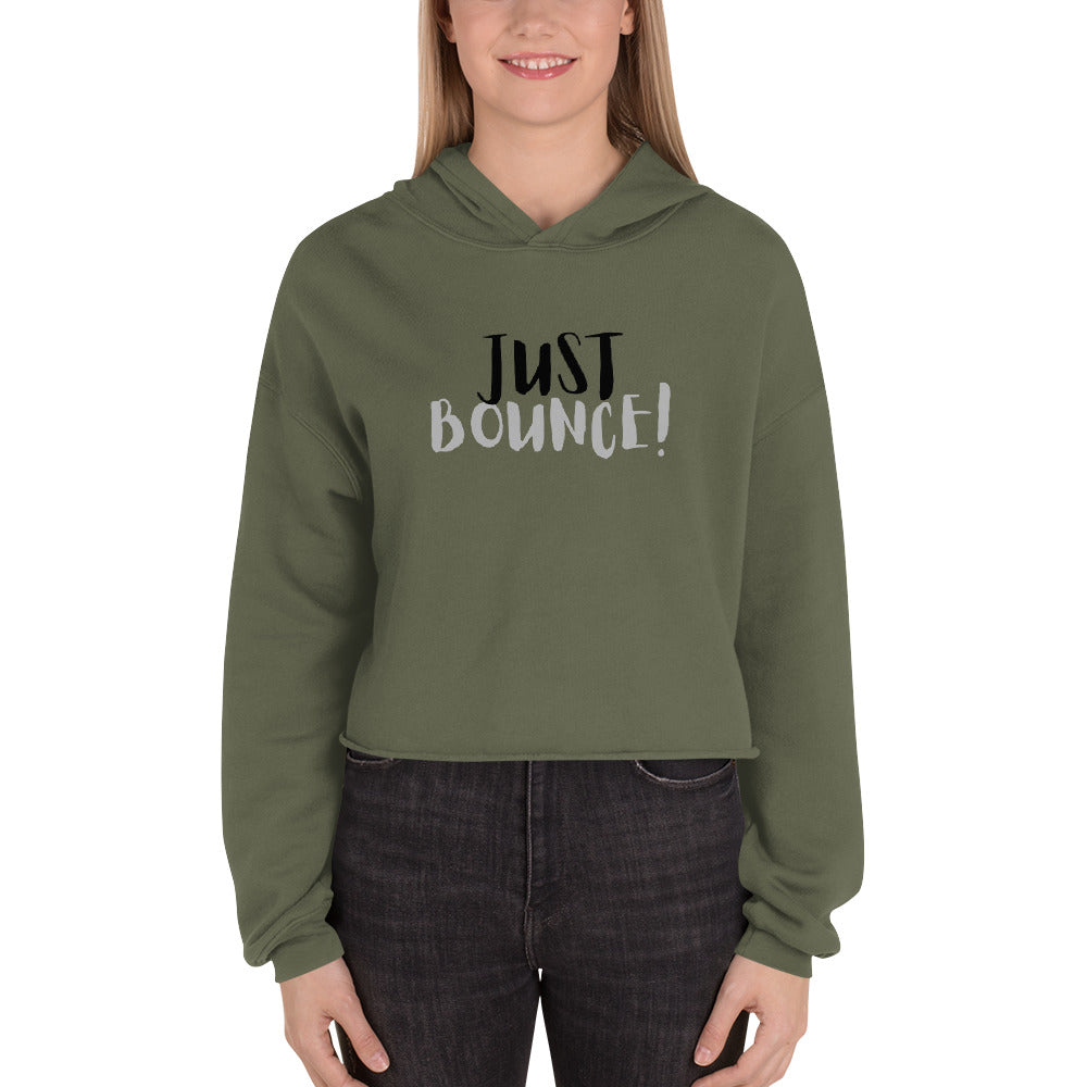 Just Bounce | Women's Cropped Hoodie