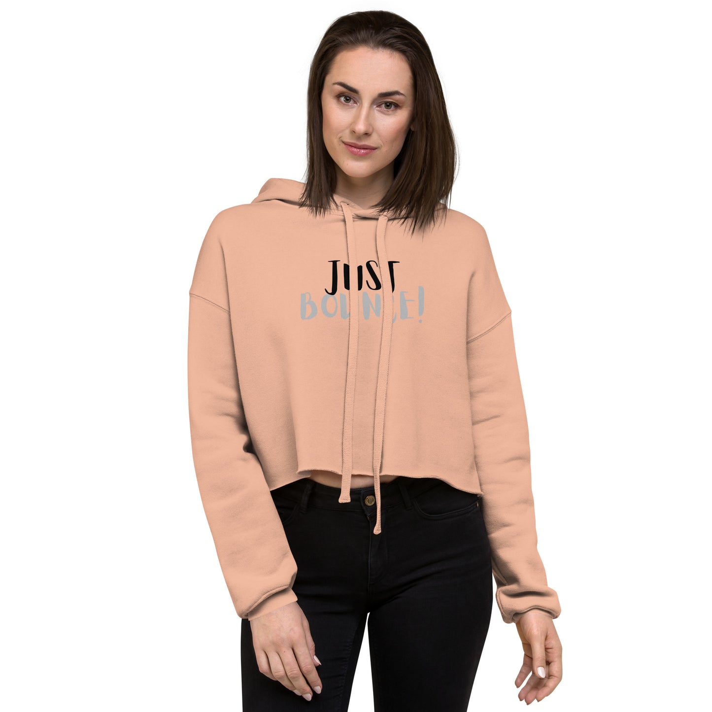 Just Bounce | Women's Cropped Hoodie