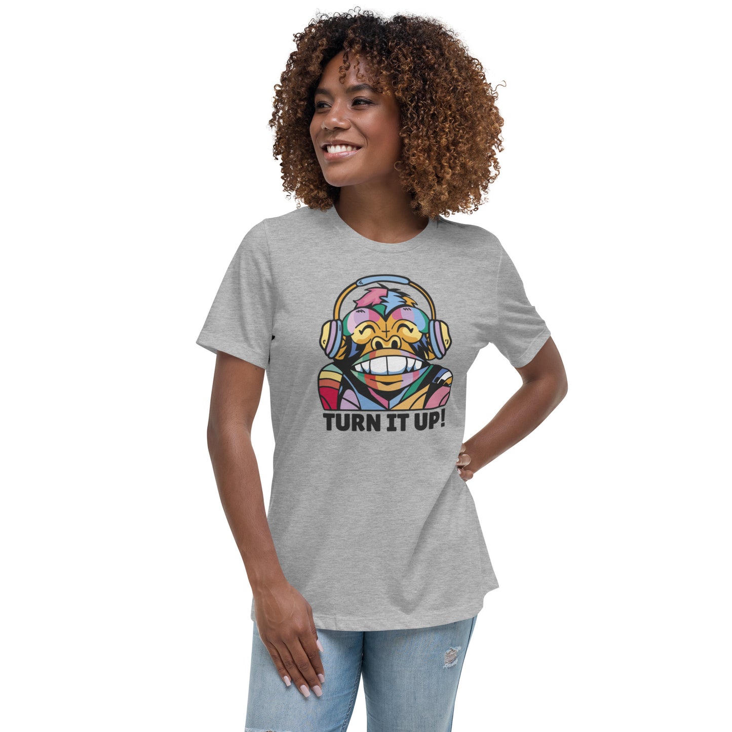 Turn It Up | Women's Relaxed T-Shirt