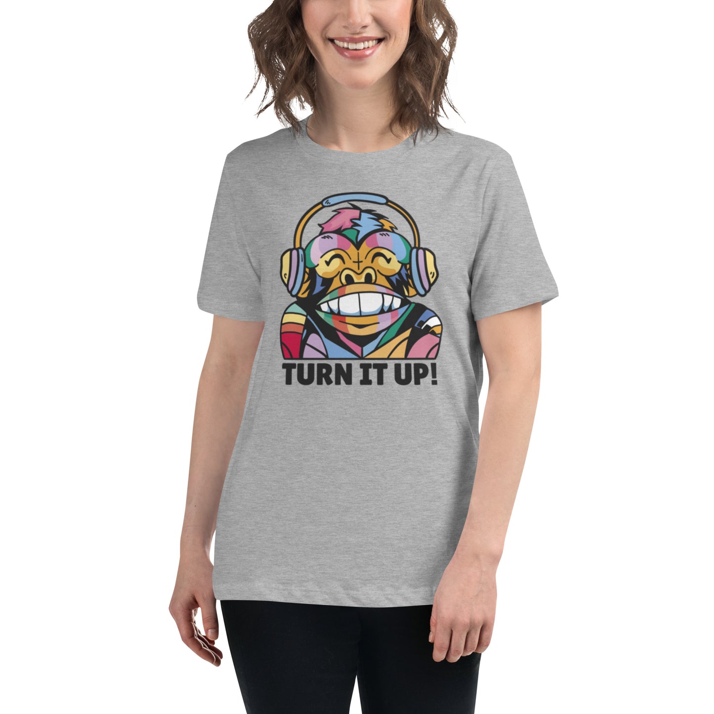 Turn It Up | Women's Relaxed T-Shirt