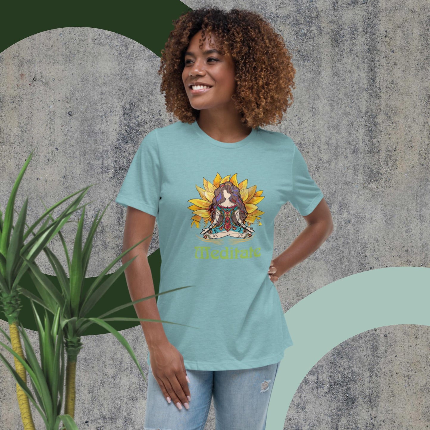 Meditate | Women's Relaxed T-Shirt