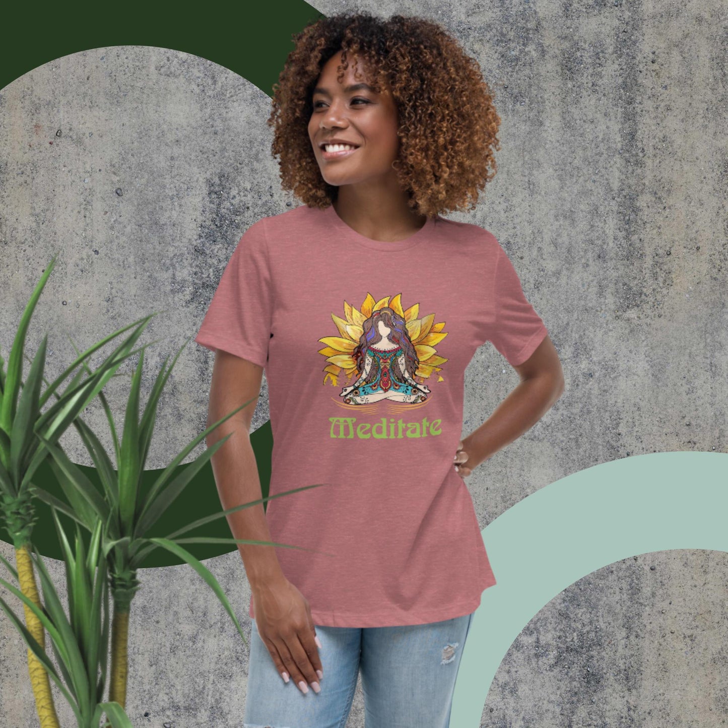 Meditate | Women's Relaxed T-Shirt