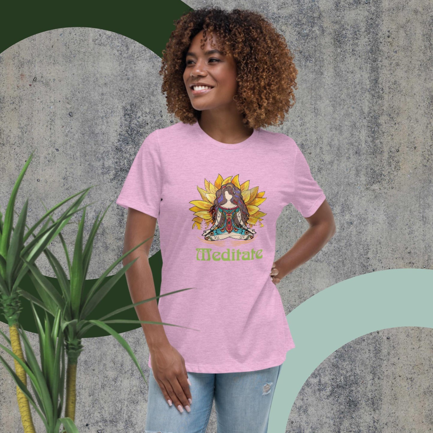 Meditate | Women's Relaxed T-Shirt