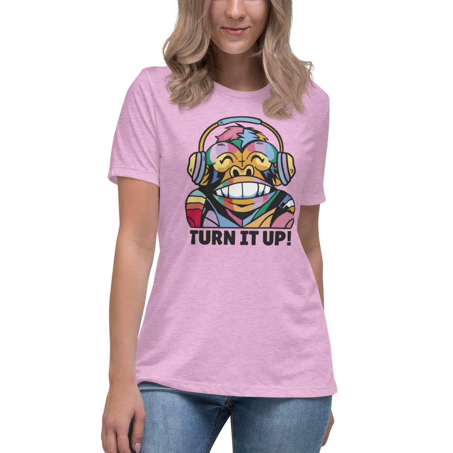 Turn It Up | Women's Relaxed T-Shirt