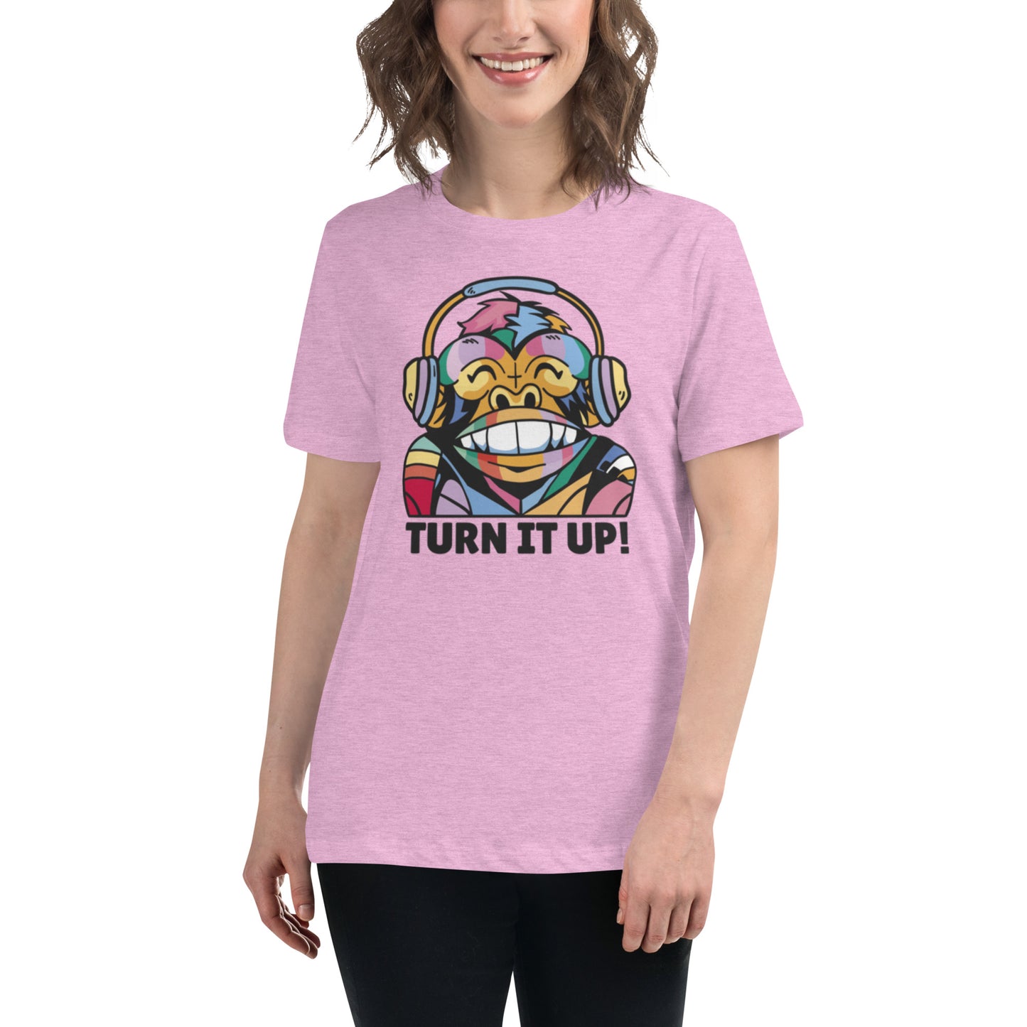 Turn It Up | Women's Relaxed T-Shirt