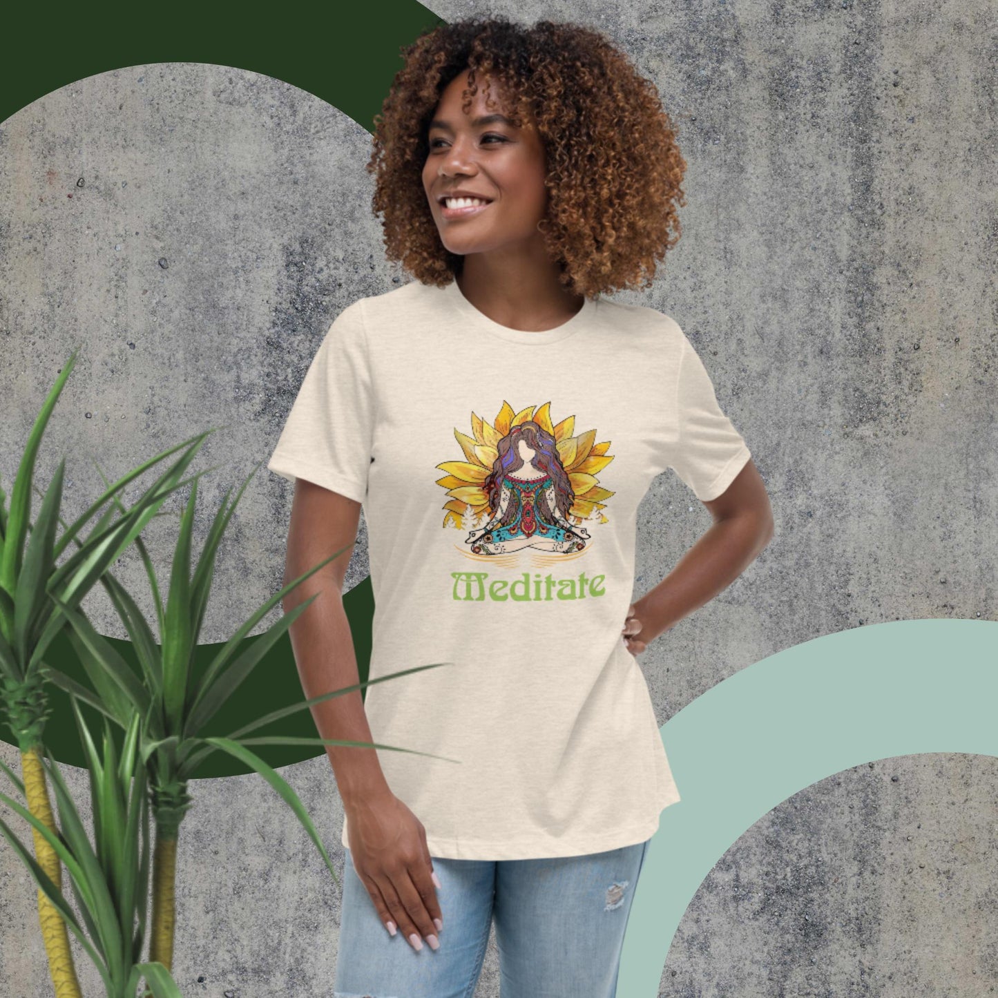 Meditate | Women's Relaxed T-Shirt