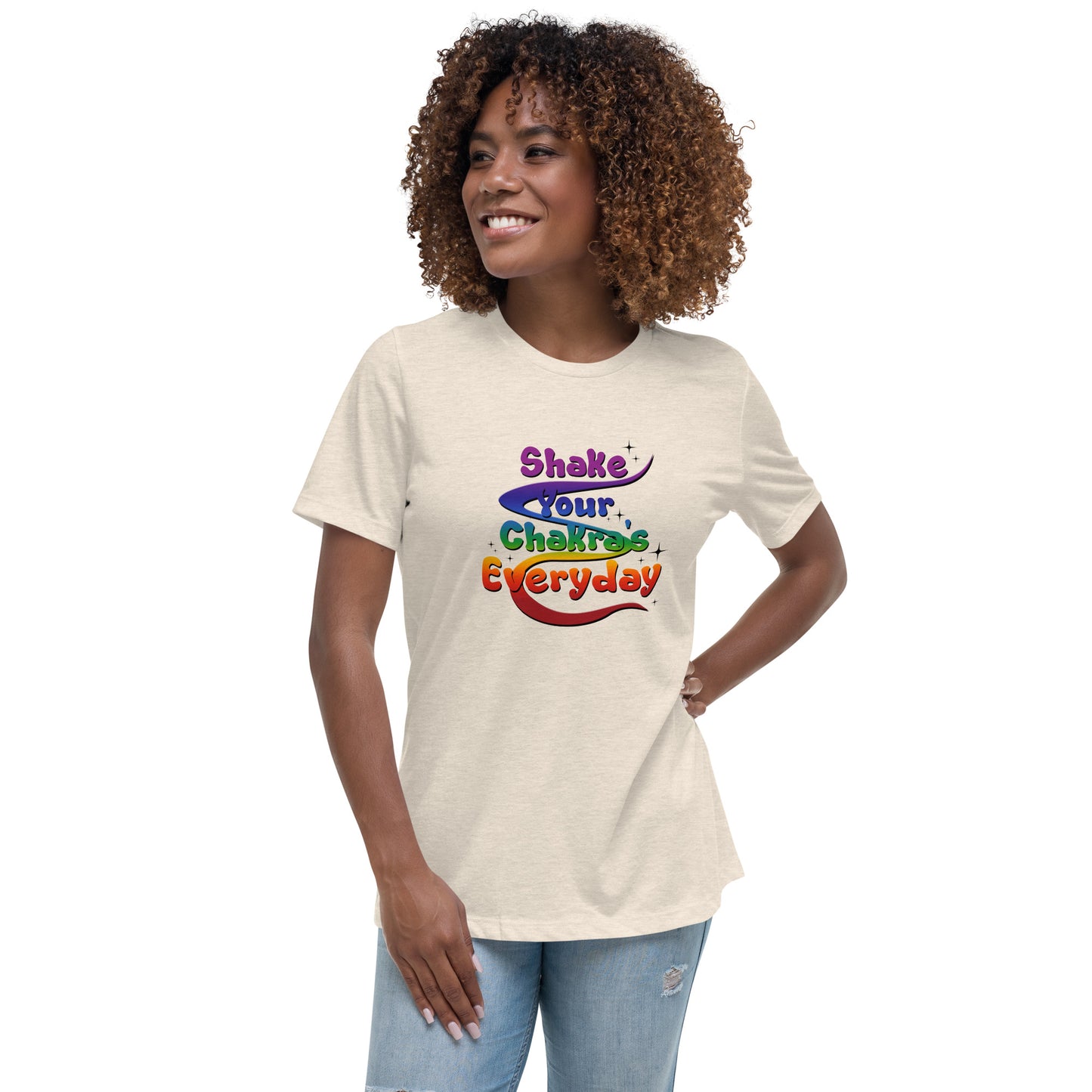 Shake your Charka | Women's Relaxed T-Shirt