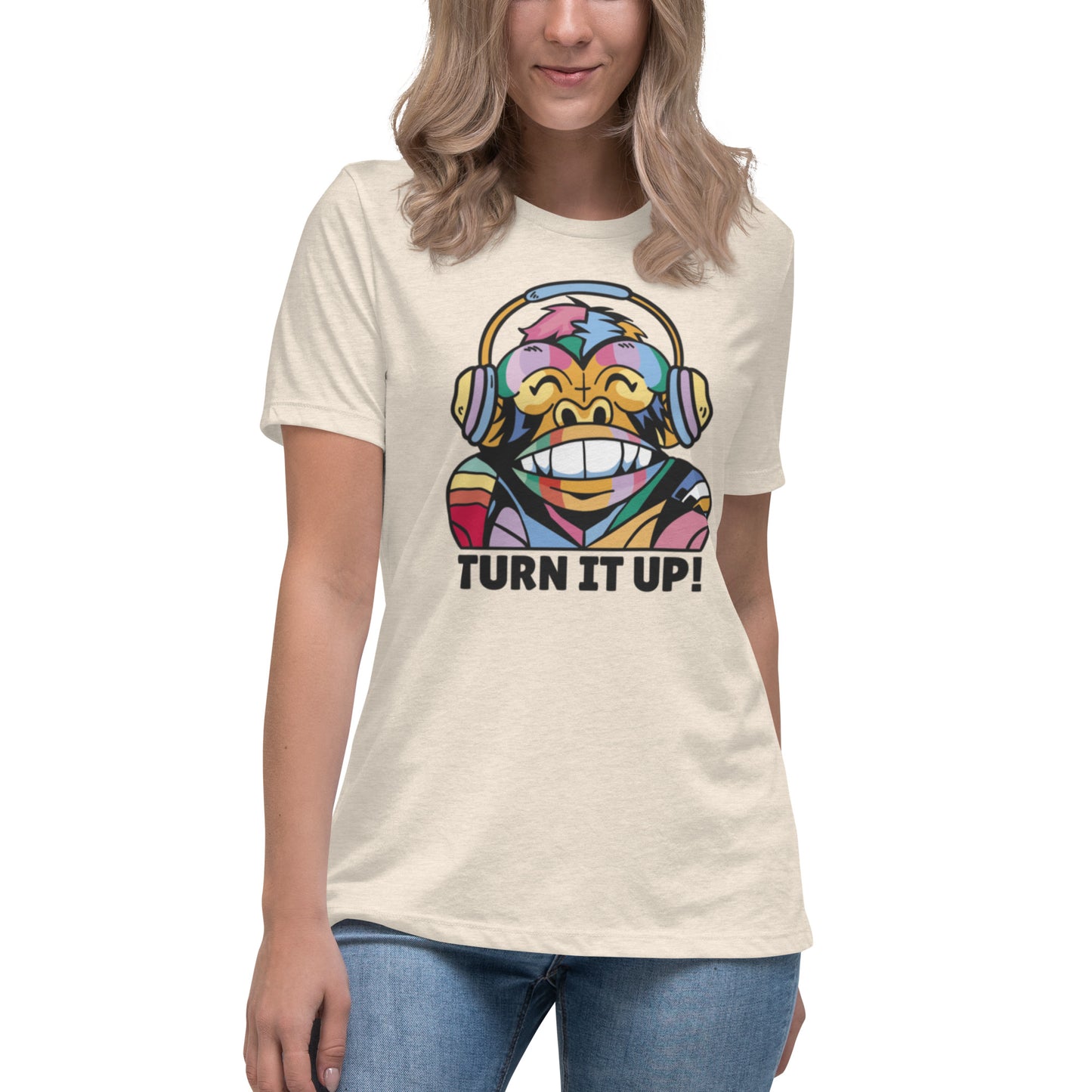 Turn It Up | Women's Relaxed T-Shirt