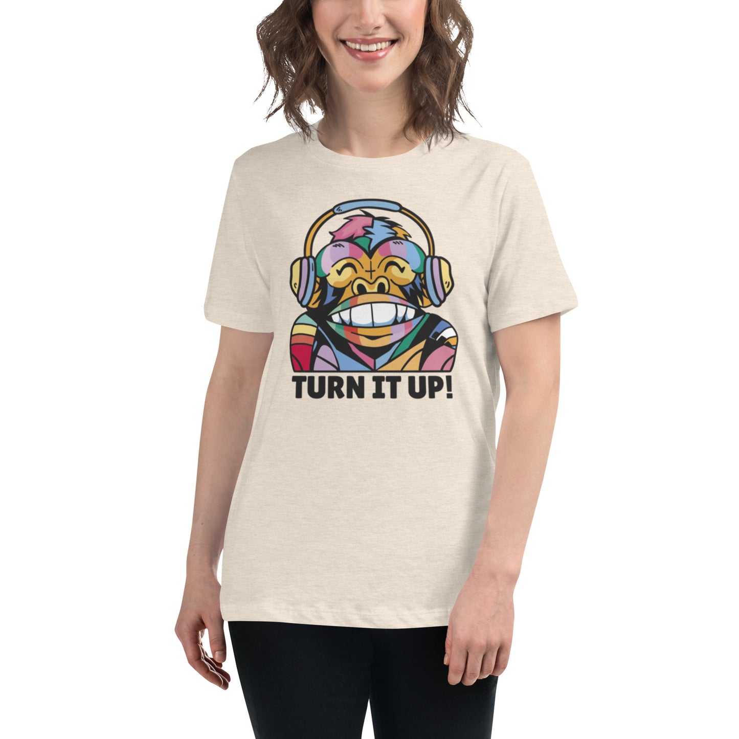 Turn It Up | Women's Relaxed T-Shirt