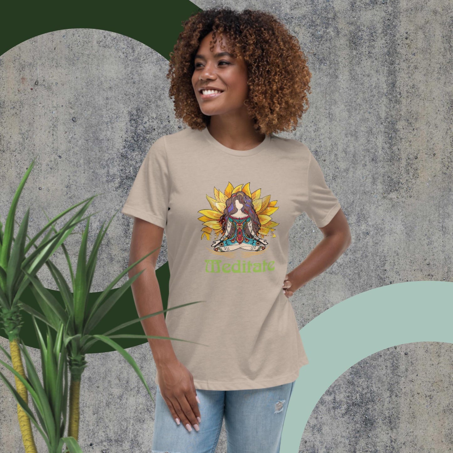 Meditate | Women's Relaxed T-Shirt