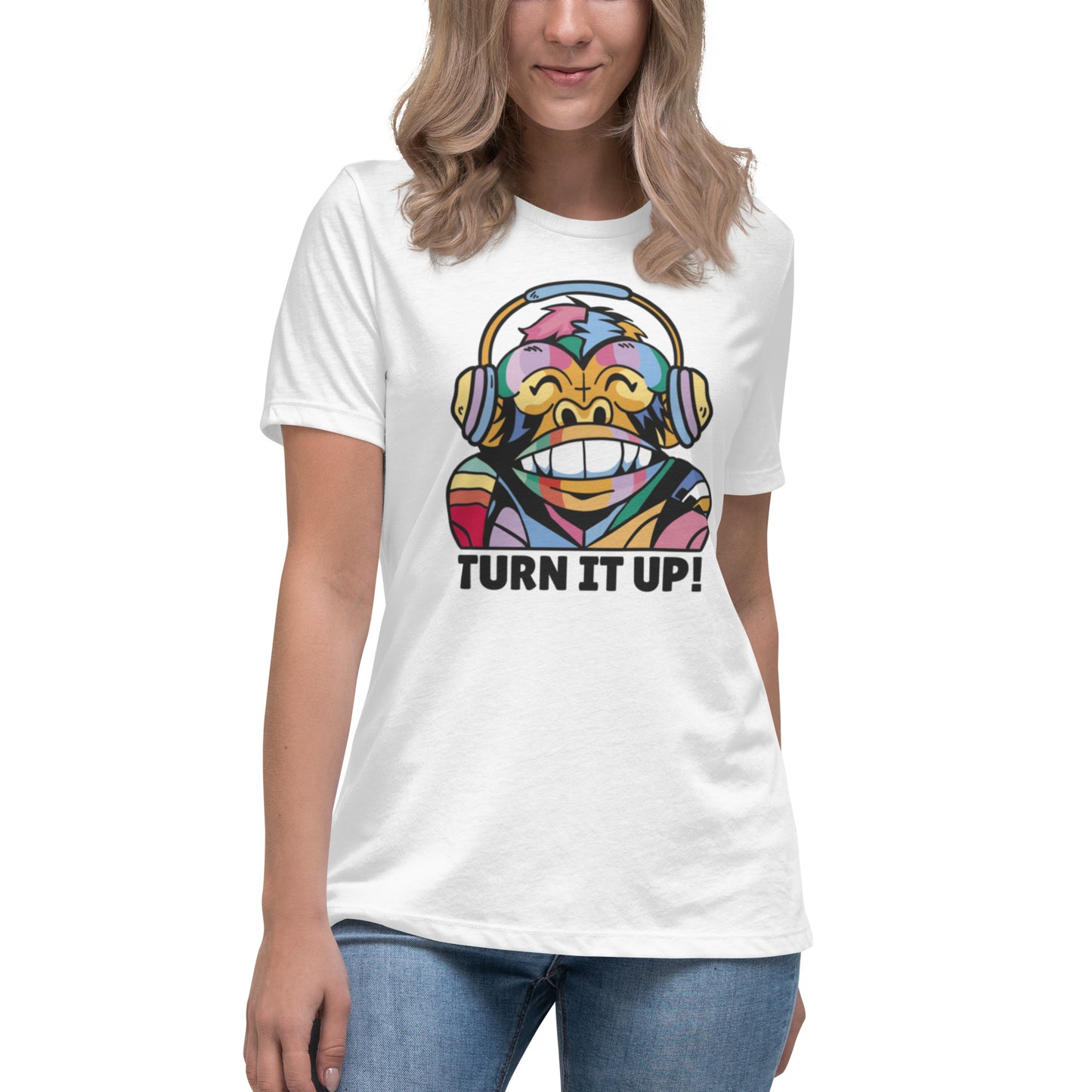 Turn It Up | Women's Relaxed T-Shirt