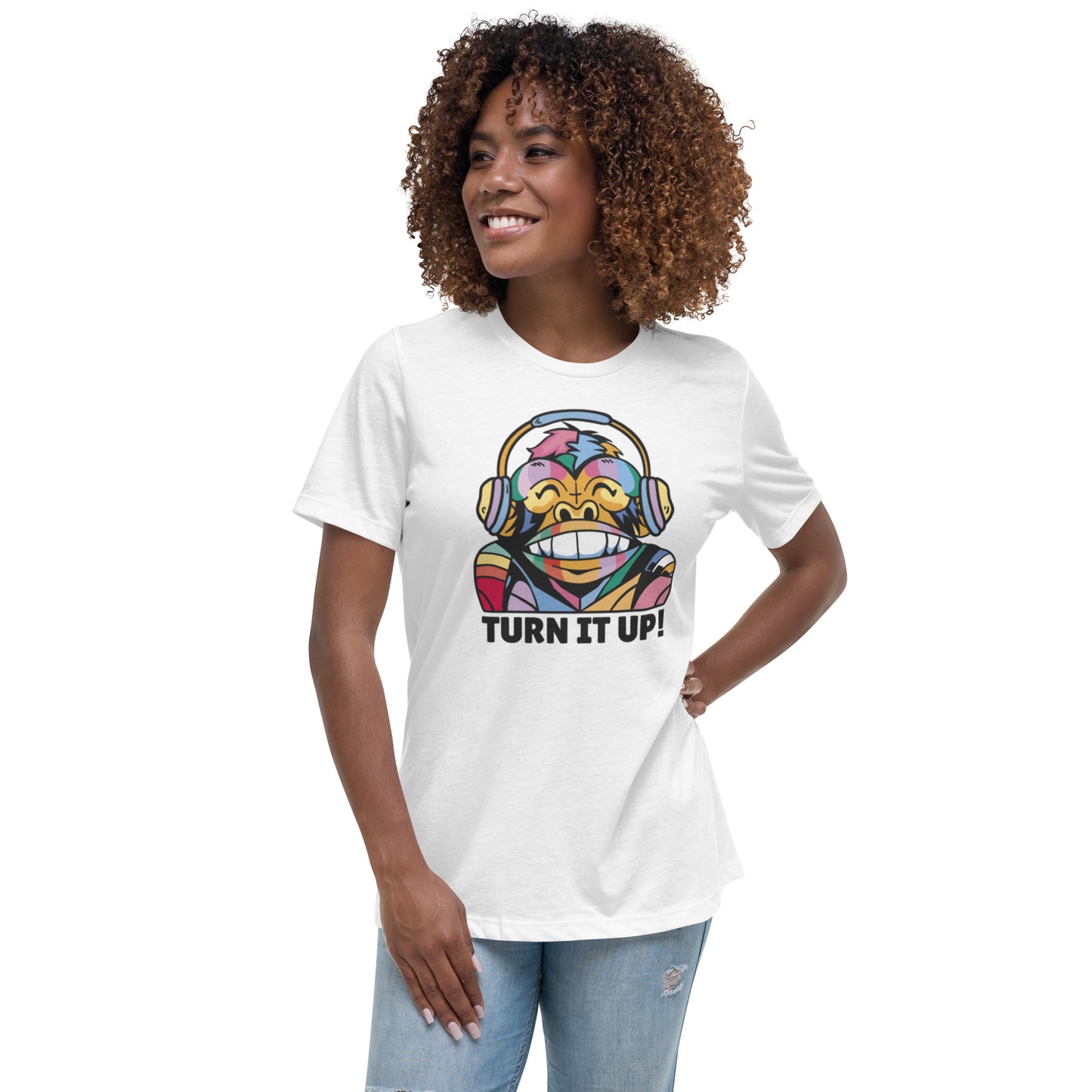 Turn It Up | Women's Relaxed T-Shirt