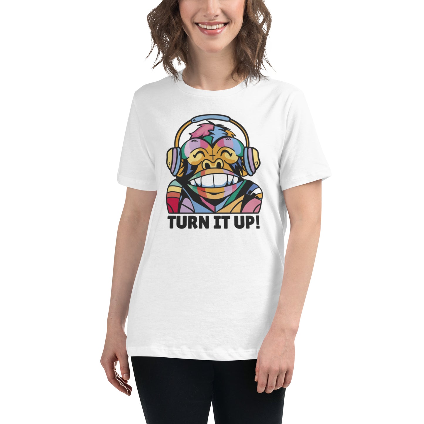 Turn It Up | Women's Relaxed T-Shirt